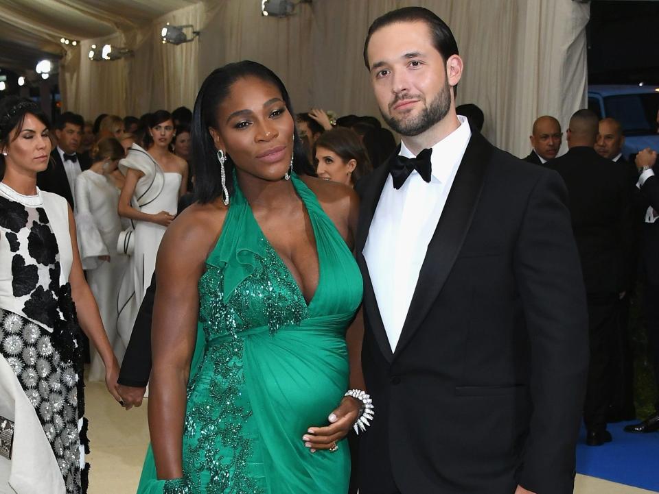 serena williams alexis ohanian