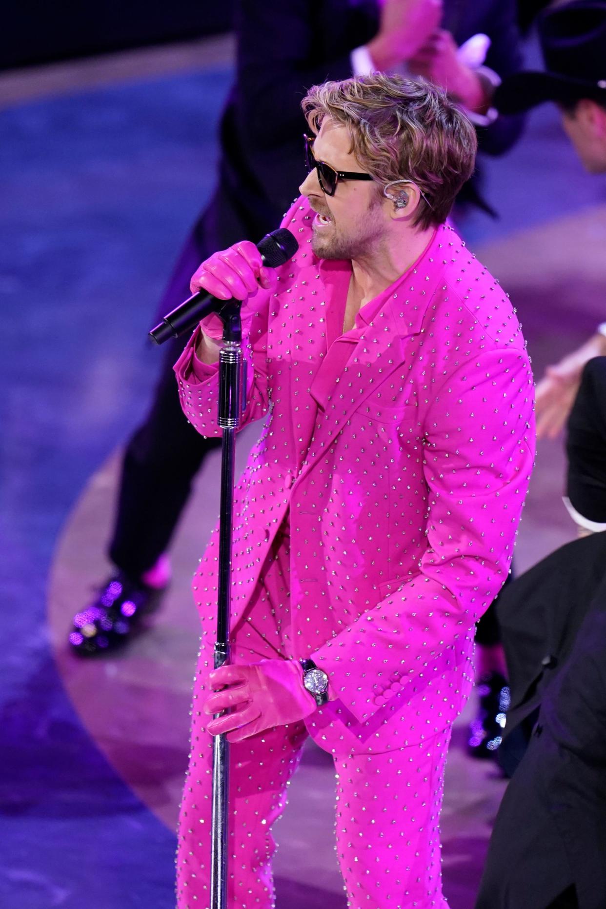 Ryan Gosling performs “I’m Just Ken” from “Barbie” at the 2024 Oscars.
