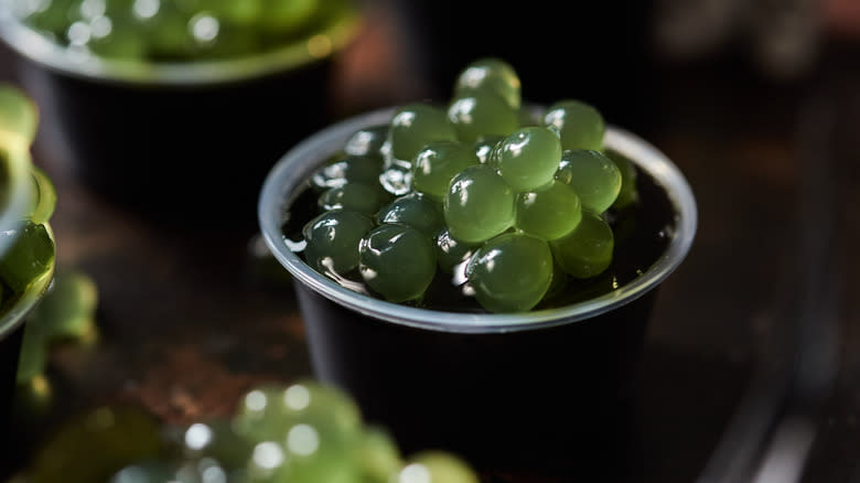 jello shot with popping boba