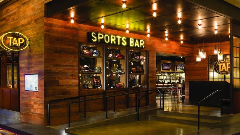 Front entrance of TAP Sports Bar