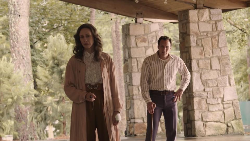 vera farmiga and patrick wilson in the conjuring 3