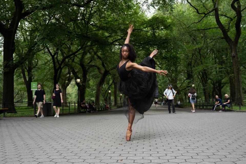 Isio-Maya Nuwere, who is starring in The Lion King on Broadway, says Black women have been overlooked in ballet but Brown Girls Do Ballet provides a community where they can help each other through their journey.