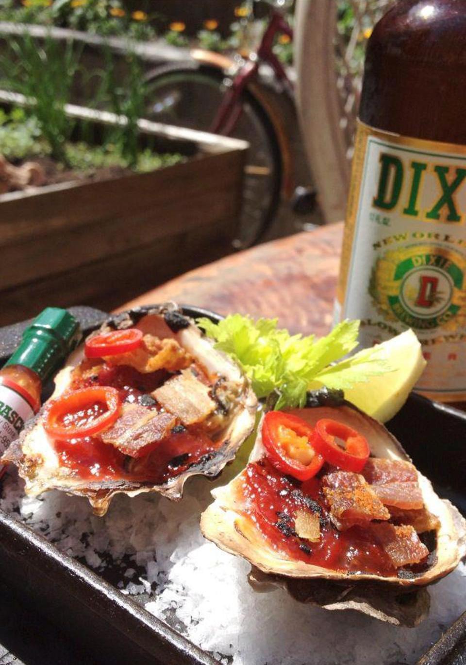 BACON BBQ OYSTERS