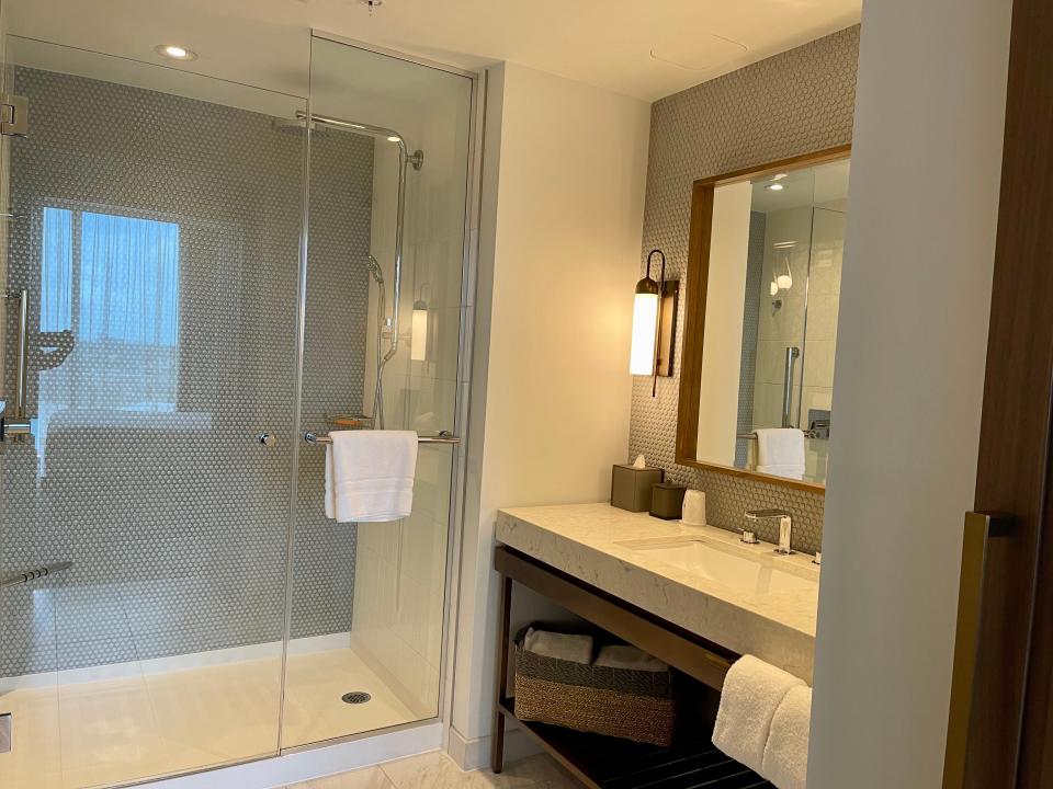 Main bathroom in the suite.