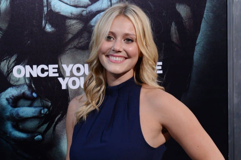 Julianna Guill, a cast member in the horror thriller "The Apparition," attends the premiere of the film at Grauman's Chinese Theatre in the Hollywood section of Los Angeles in 2012. File Photo by Jim Ruymen/UPI