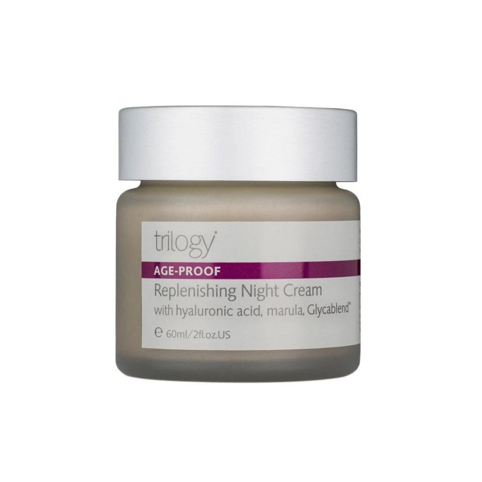 Best Natural Anti-Aging Creams, Trilogy Age-Proof Replenishing Night Cream