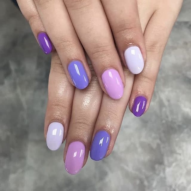 52 purple nail designs that will make you reach for the polish