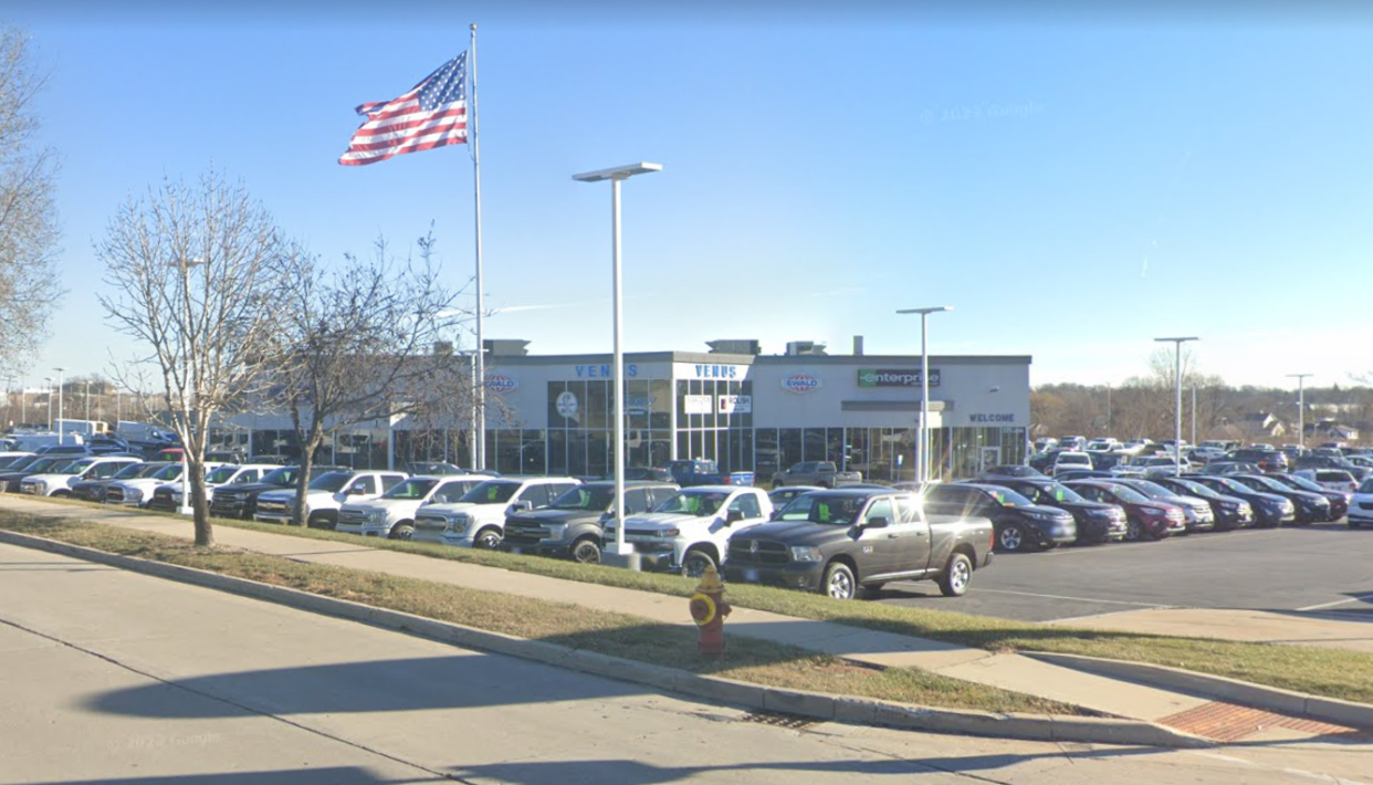 A 42-year-old man died while doing electrical work at Ewald Venus Ford in Cudahy on March 29.