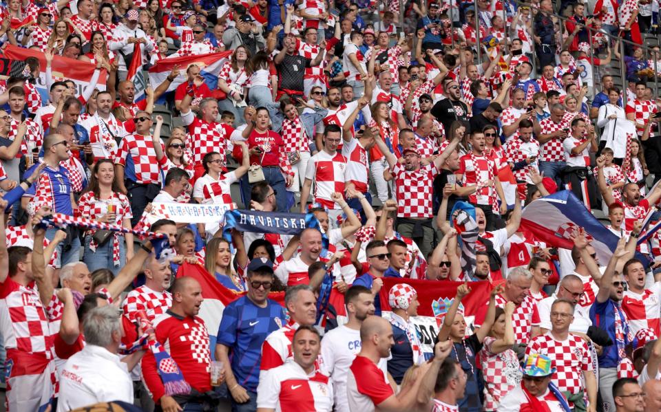 Croatia fans