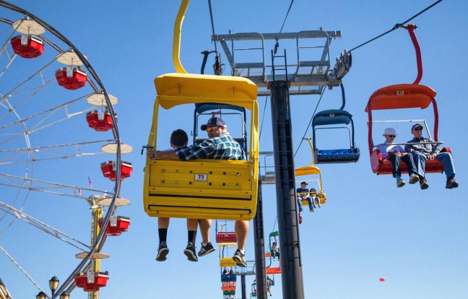 The N.C. State Fair provides fun for all ages. Travis Long/tlong@newsobserver.com@newsobser