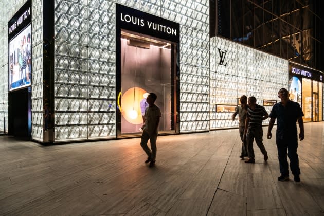 LVMH shares rise after fashion group reports solid Q4 results