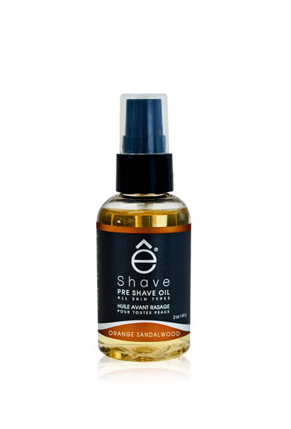 ESHAVE PRESHAVE OIL IN ORANGE SANDALWOOD, $20