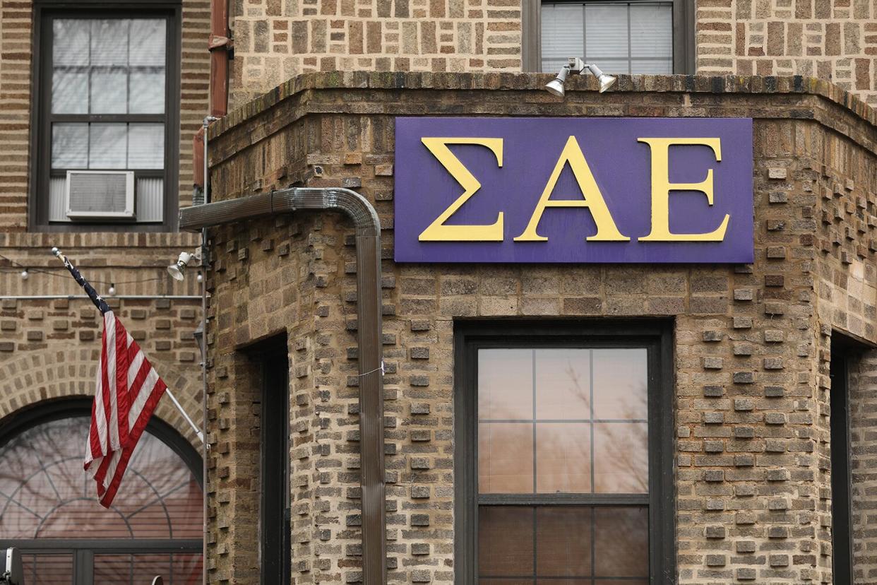 Sigma Alpha Epsilon fraternity house on the campus of Northwestern University