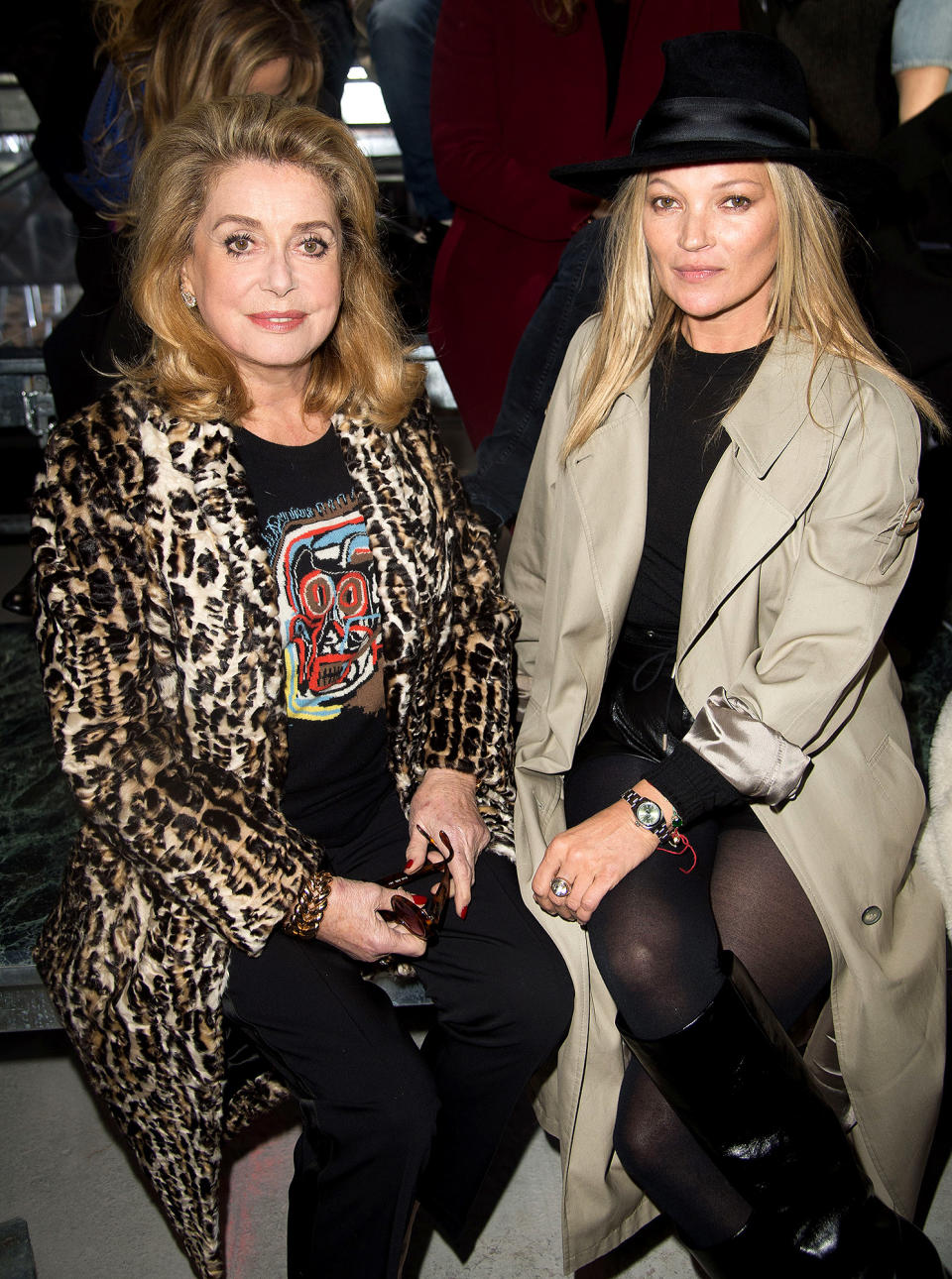 CATHERINE DENEUVE & KATE MOSS