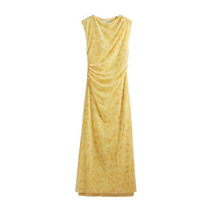 Draped sleeveless midi dress, £65, & Other Stories