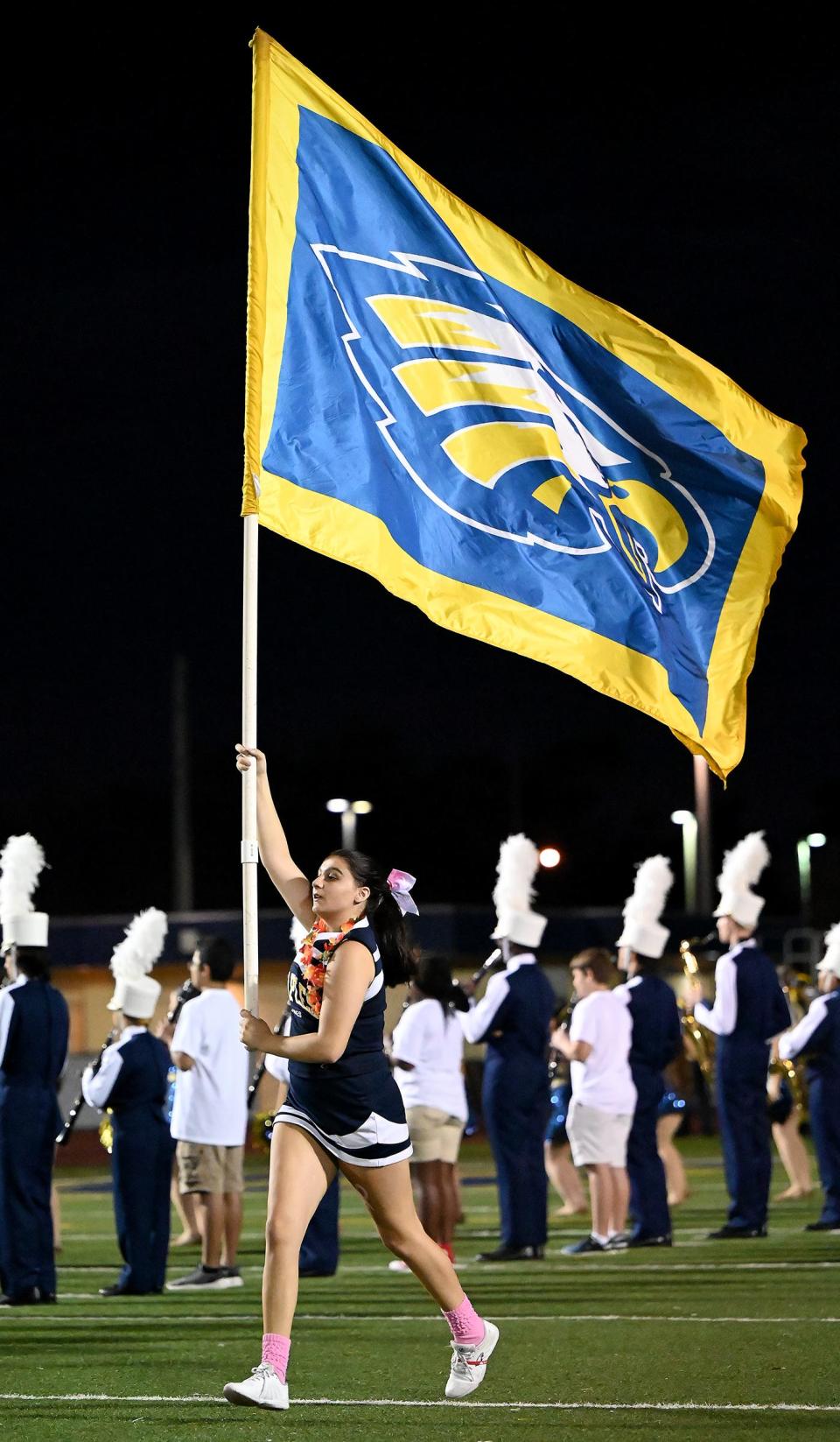 Naples High School takes on Lely High School in the Coconut Bowl, Naples, Friday, October 14th, 2020.(Photo/Chris Tilley)