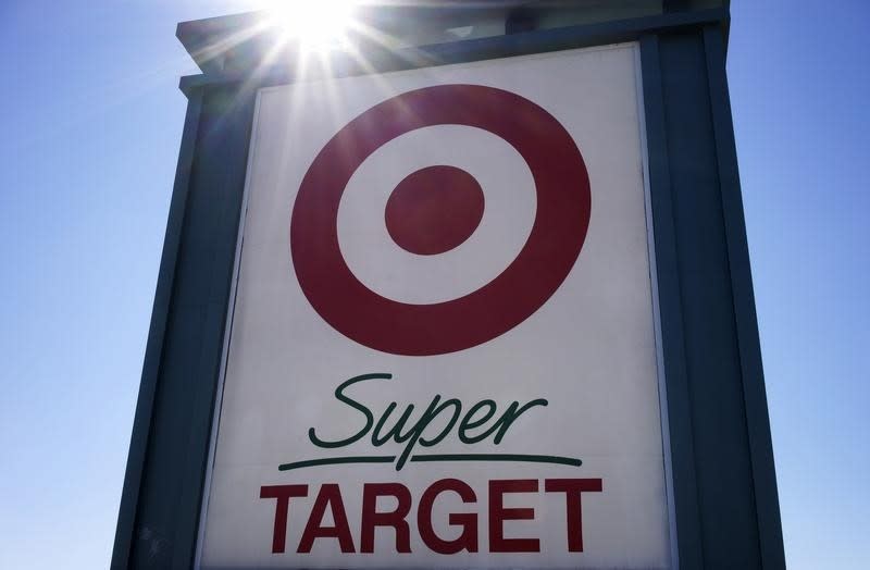 A view of the sign outside the Target store in Westminster, Colorado, February 26, 2014. REUTERS/Rick Wilking