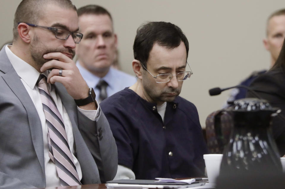 Larry Nassar’s decades of abuse had a profound impact on his victims, and now his enablers are being held accountable. (AP)