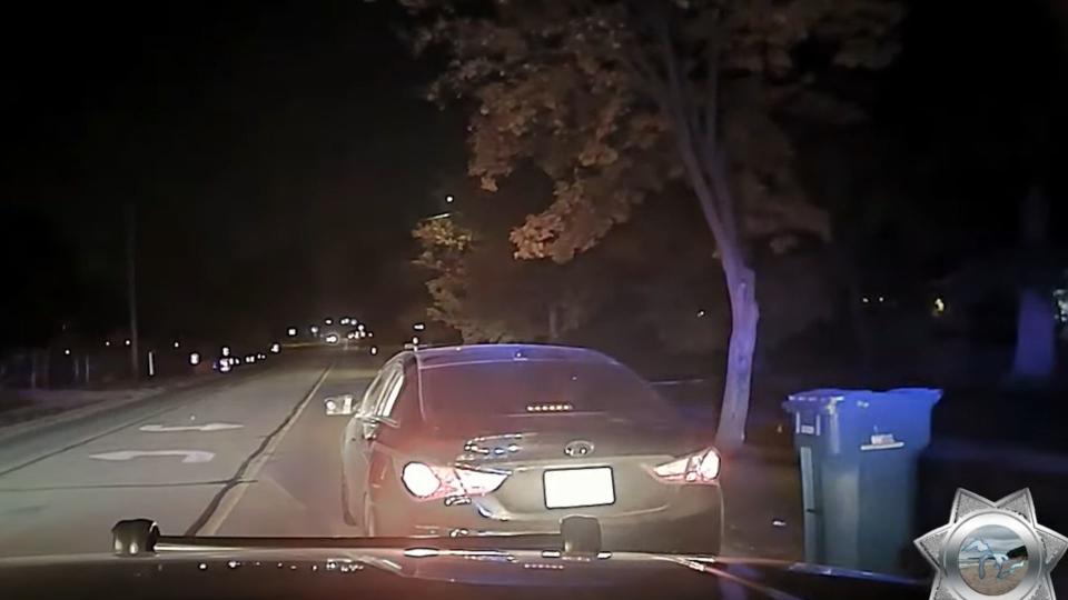 Watch Illinois police chase a stolen Hyundai