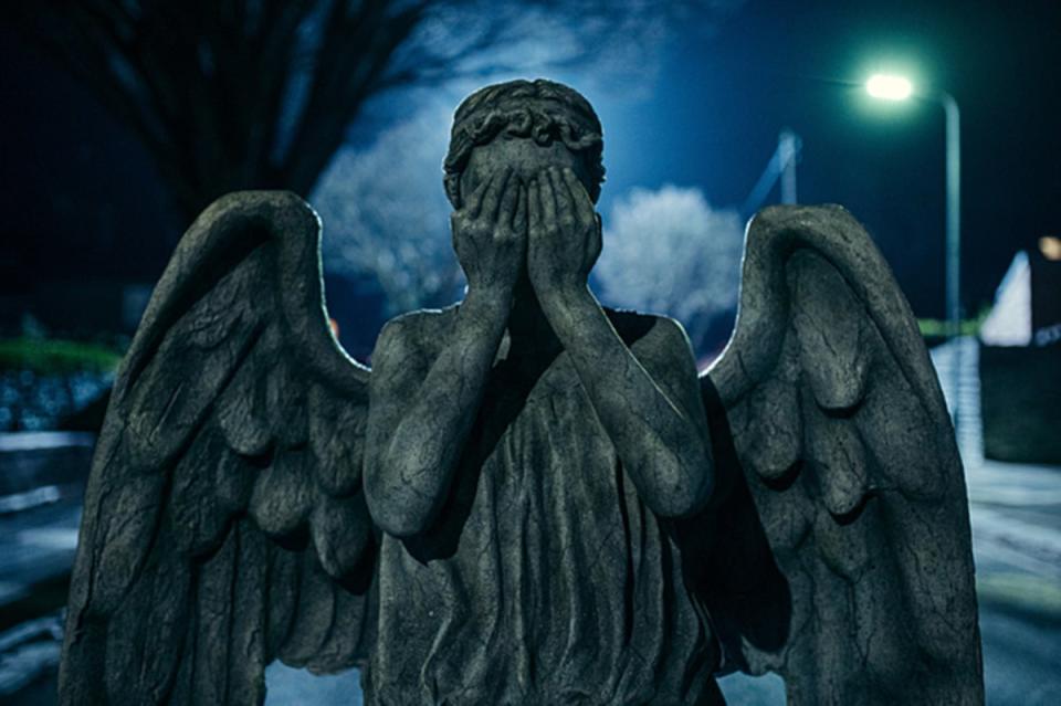 Eek: a Weeping Angel (BBC Studios/James Pardon)