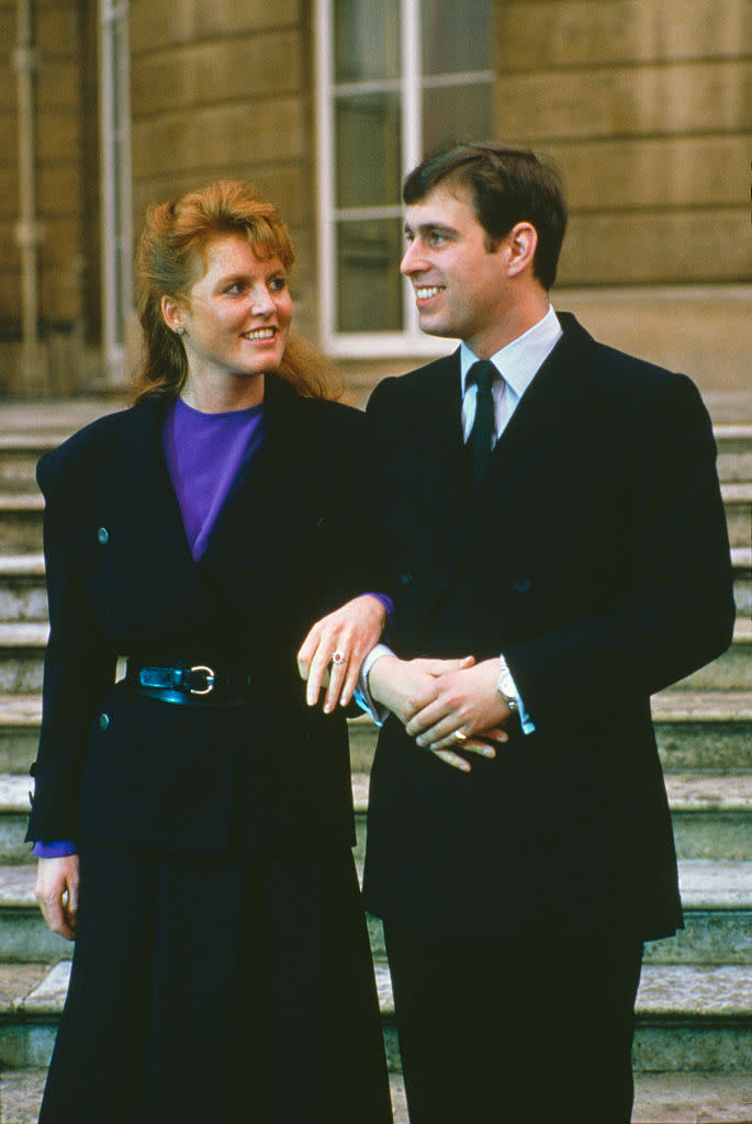 Le prince Andrew et Sarah Ferguson