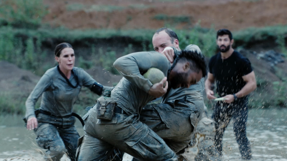 Teddy Soares tackles Matt Hancock on Celebrity SAS: Who Dares Wins