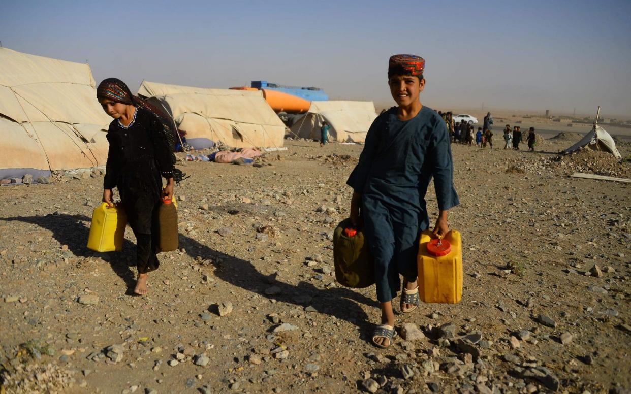 The drought in northern and western Afghanistan is one of the country's worst in decades - AFP