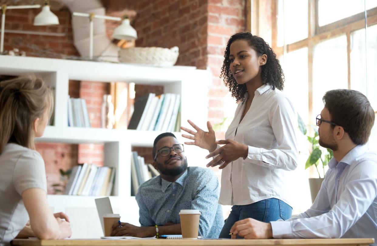 For women to reach leadership positions, they need to be valued and recognized for their contributions, which may look different than those of their male colleagues. (Shutterstock)