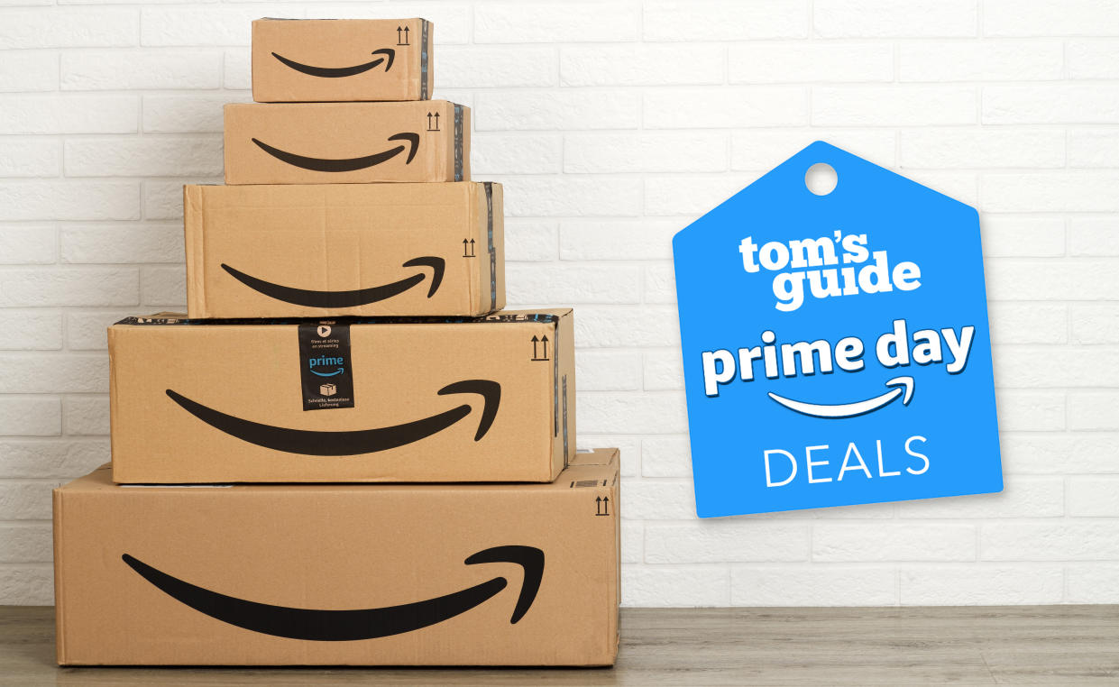  Amazon boxes with a Tom's Guide deal tag 