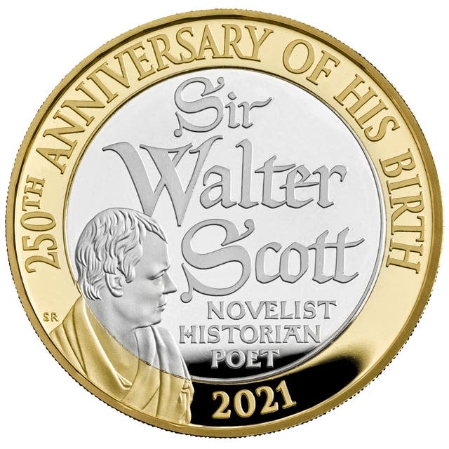 Sir Walter Scott coin