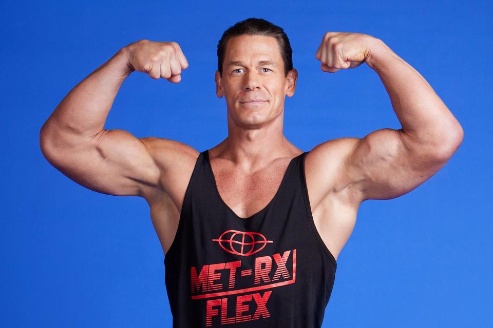 <p>MET-Rx</p> John Cena