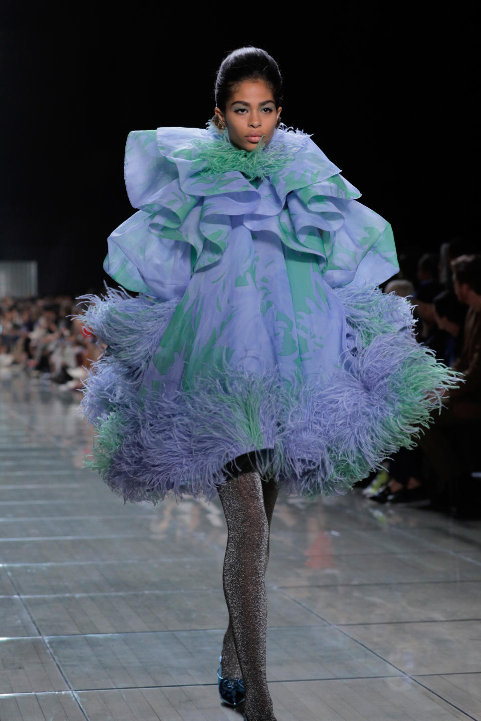 The Marc Jacobs show took ruffles to new heights, or should we say to new volumes?&nbsp;