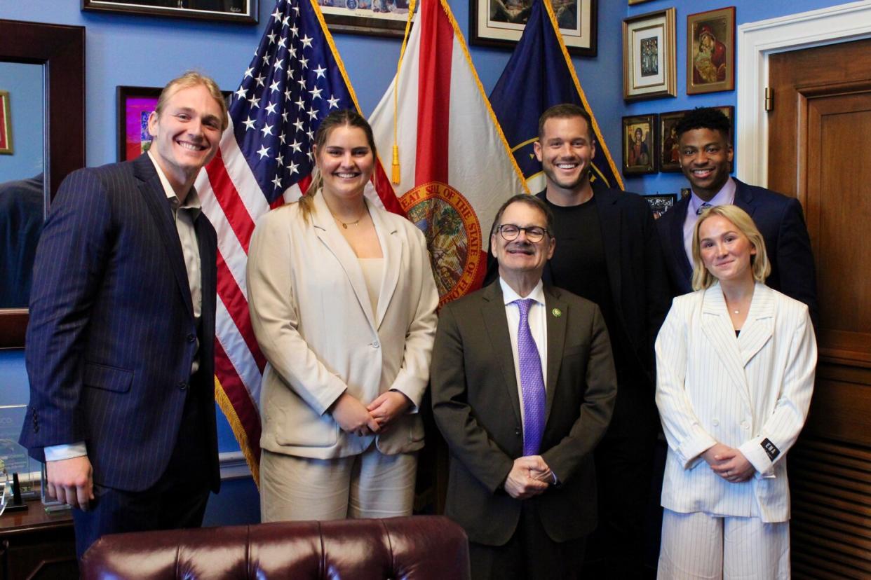 Colton Underwood Talks Advocating for Athletes' Mental Health in Congress exclu