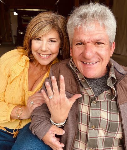 <p>Matt Roloff Instagram</p> (L) Caryn Chandler and Matt Roloff get engaged