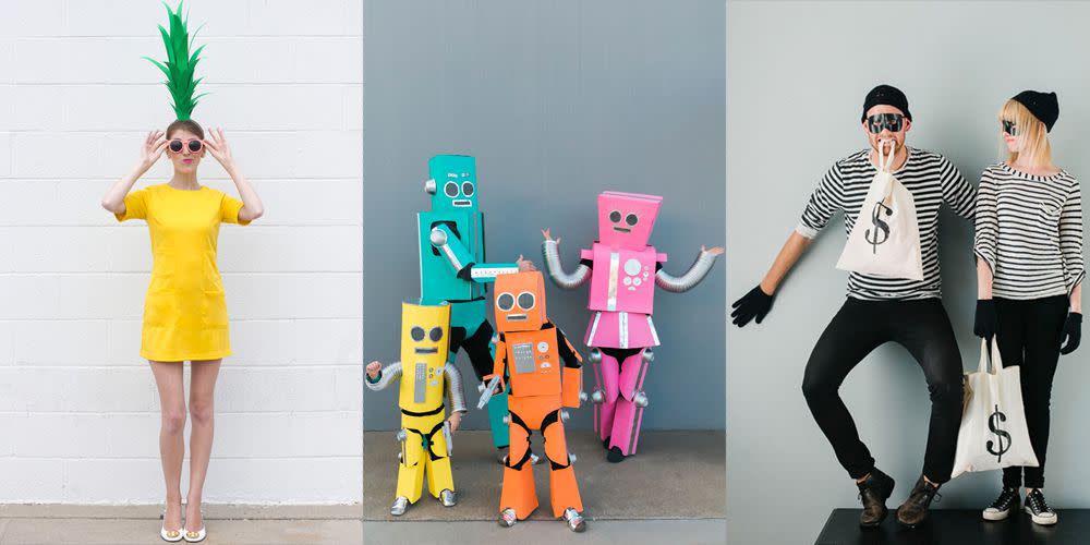 LEGO Costume for Halloween // DIY from Lovely Indeed