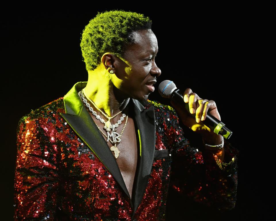 Michael Blackson plays five shows at the Comedy Zone this weekend.