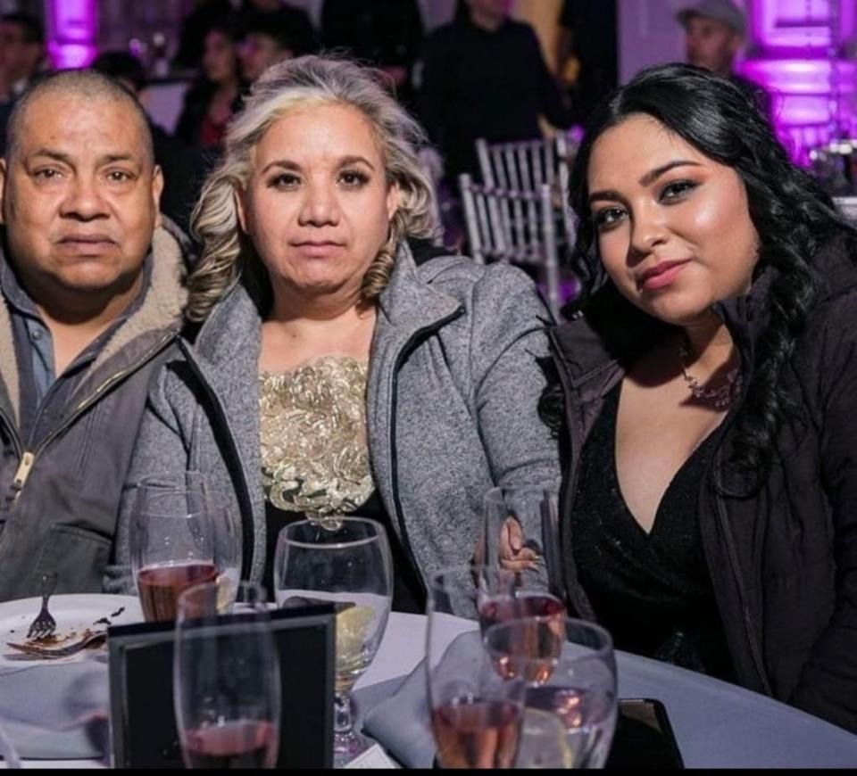 Roberto Placido Sandoval, his wife Margarita Sepulveda-Avalos and their daughter, Maria DeJesus Placido Sepulveda.