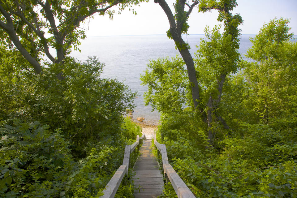 Avoid the crowds by heading to the coast at North Fork, Suffolk County, Long Island, New York. (Getty Images)