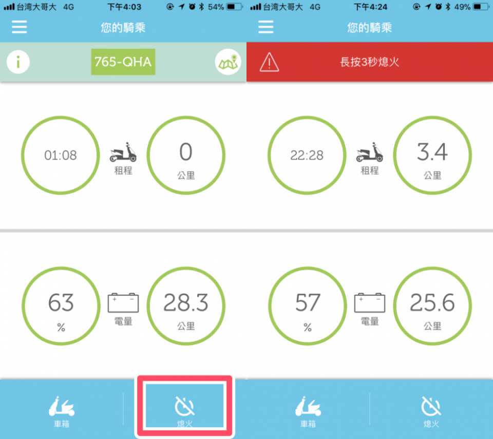 電動機車版的U-Bike WeMo隨租隨騎心得與租借教學