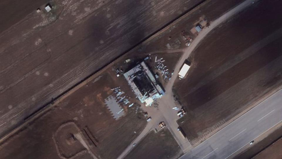 <div class="inline-image__caption"><p>A satellite image from February shows the damage to a site belonging to the IRGC in the Iranian province of Kermanshah.</p></div> <div class="inline-image__credit">Planet Labs PBC via Aurora Intel</div>