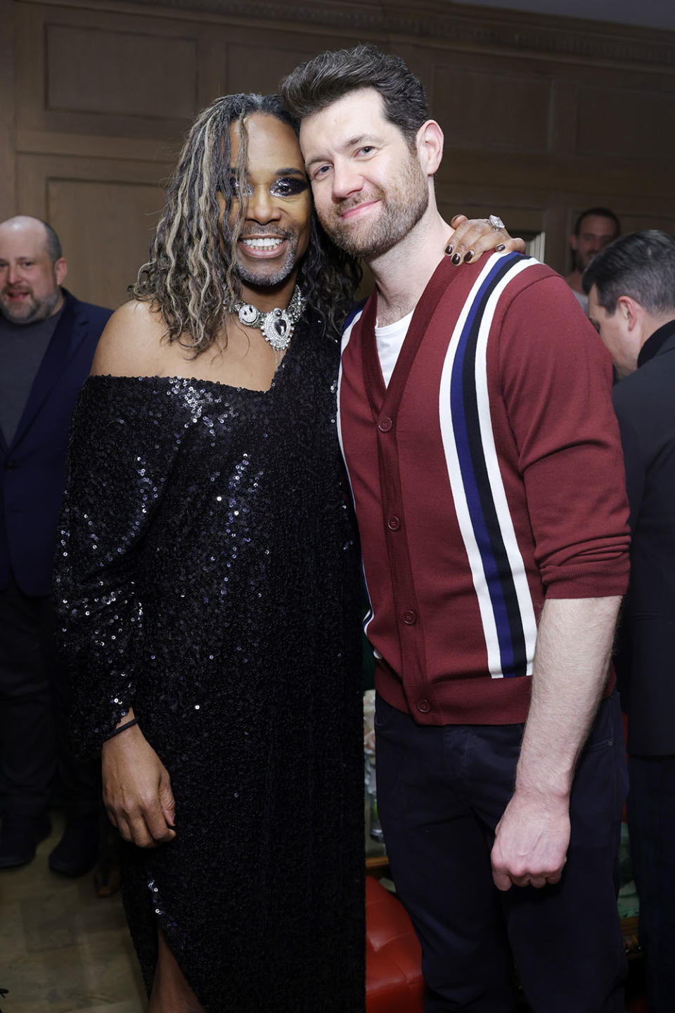 (L-R) Billy Porter and Billy Eichner attend as GLAAD Celebrates Its Governors Award From The TV Academy With A Pre-Emmys Toast To The Future Of LGBTQ Representation on January 10, 2024 in Bel Air, California.