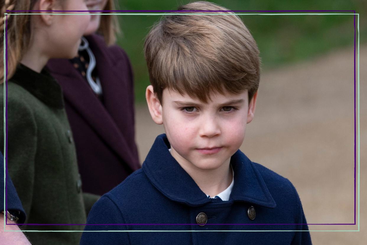  Prince Louis close up. 