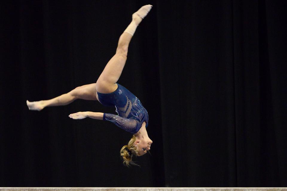 Michigan gymnast Nicole Artz