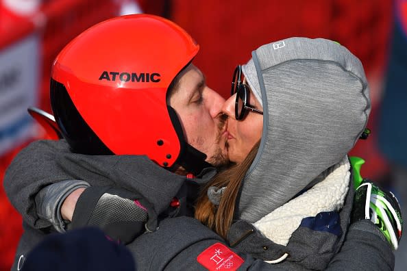 Schon früh am Tag lag Liebe in der Luft.