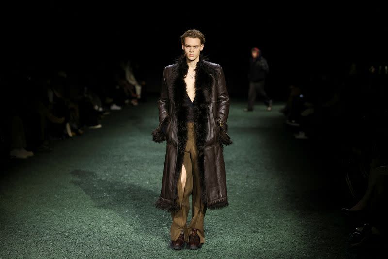 Burberry catwalk show at London Fashion Week in London