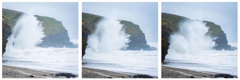 Falmouth Packet: Exploding waves at Church Cove, Gunwalloe