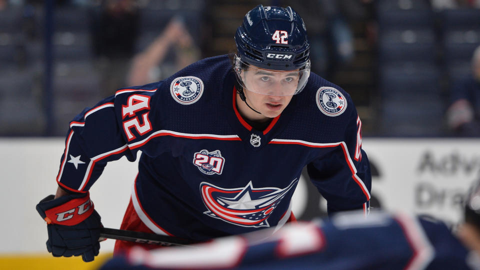 Per the advice of the NHL/NHLPA Substance Abuse and Behavioral Health Program, Texier, a native of France, will spend the 2022-23 campaign closer to home.  (Ben Jackson/NHLI via Getty Images)