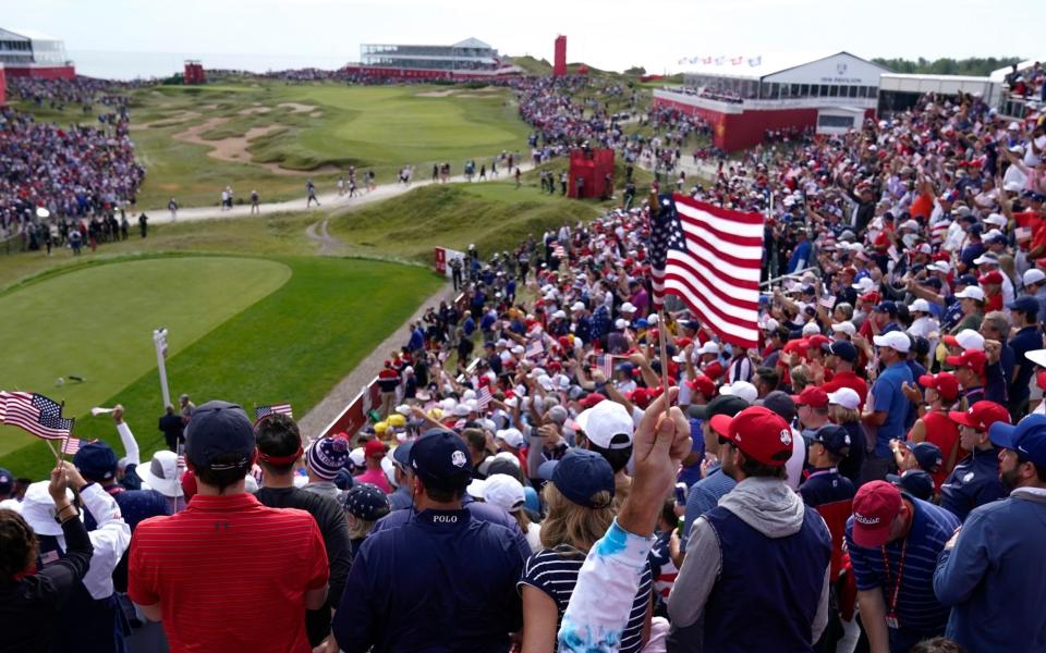 Ryder Cup fans in 2021 - Ryder Cup 2023: Date, venue, format and schedule for Rome