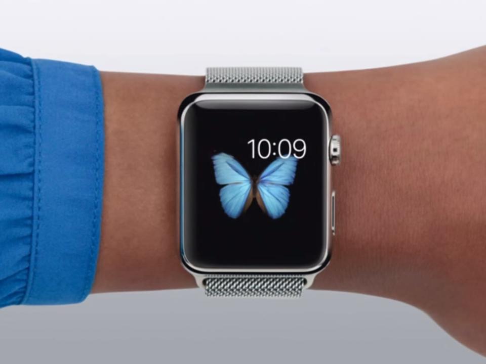 apple watch butterfly