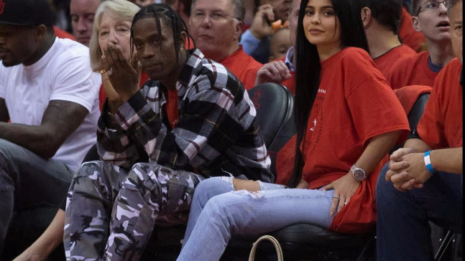 Kylie is reportedly pregnant with Travis Scott's baby. Source: Getty